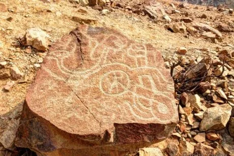 Visite des pétroglyphes de Chichictara, Palpa, Pérou